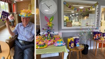 Carlton care home celebrates Easter